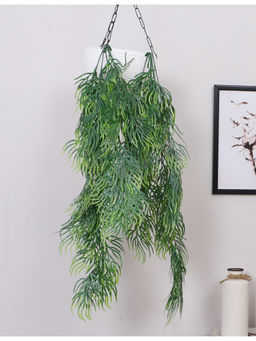 ARICK DECOR - Artificial Hanging Green Plant Creepers for Decoration (Pack of 2) (2.6 Feet)
