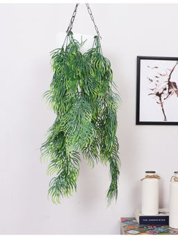 ARICK DECOR - Artificial Hanging Green Plant Creepers for Decoration (Pack of 2) (2.6 Feet)