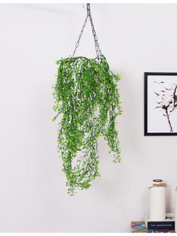 ARICK DECOR - Artificial Hanging Green Plant Creepers for Decoration (Pack of 2) (2.6 Feet)