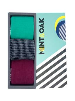 Mint & Oak - Executive Essentials Socks Gift Set (Pack of 3)
