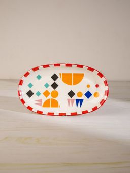 Freedom Tree - Circle Of Joyee Decal Printed Ceramic Kebab Platters