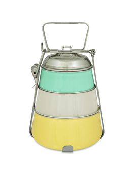 Living With Elan - 3 Tier Stainless Steel Traditional Indian Lunch Box