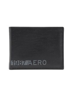Aeropostale - Valdez Black Wallets