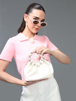 Kazo - Auric Off White Sling Bag (M)