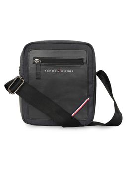 Tommy Hilfiger - Unisex Alabaster Polyester Solid-Plain Cross Body