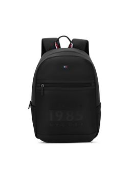 Tommy Hilfiger - Unisex Foraker Polyester Printed Backpack -Black