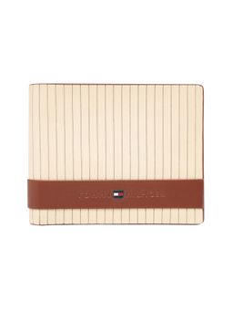 Tommy Hilfiger - Morice Leather Solid-Plain Wallet -Beige
