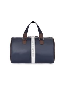 United Colors of Benetton - Unisex Maverick Pu Solid-Plain Navy Blue Duffle Bag