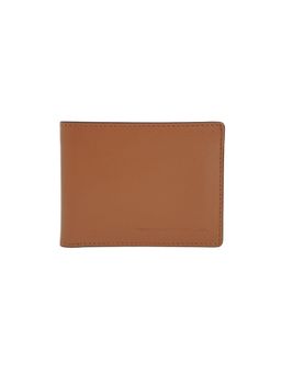 United Colors of Benetton - Newry Leather Solid-Plain Tan Wallet