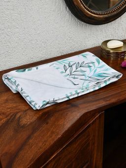 At Home by Nilkamal - Arias Leafy 250 GSM Bamboo Polycotton Bath Towel (Multicolor) (M)