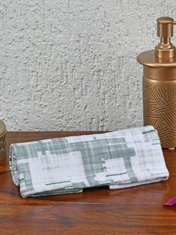 At Home by Nilkamal - Arias Abstract 250 GSM Bamboo Polycotton Hand Towel (Multicolor) (M)