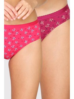 Van Heusen Woman Lingerie and Athleisure - Van Heusen Women Pack of 2 Antibacterial & Flexi Stretch Bikini Panty - Assorted