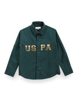 U.S. POLO ASSN. - Boys Self Design Shirt