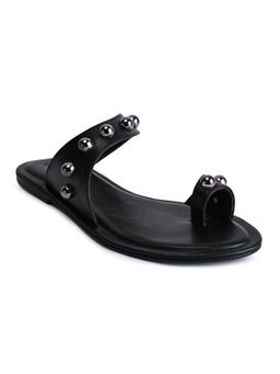 SKO - Tan Open Toe Pisax Flats