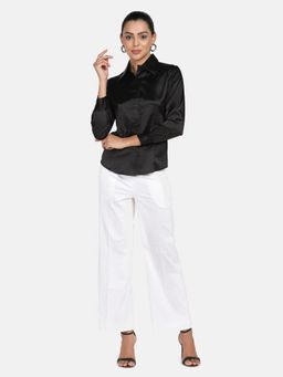 Powersutra - Satin Stretch Shirt - Black
