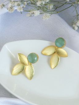 Johori - Delight Mint Leaf Studs