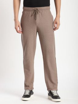 R&B - Textured Regular Men Khaki Pant