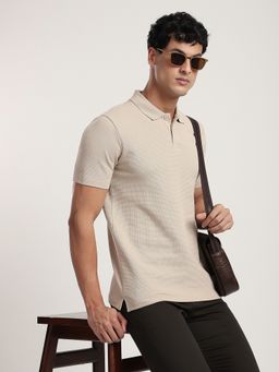 R&B - Solid Slim Men Grey Chino
