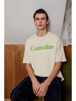 Bonkers Corner - Comedian Oversized Men's Off White T-Shirt