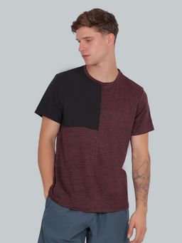 Dida - Men Dri-Fit Half Sleeve Brown T-Shirt