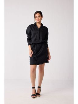 Reistor - Meet Me By The Cliff Dress In Black