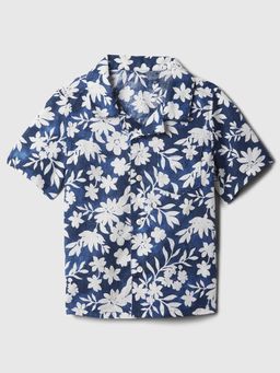 GAP - Kids Blue Floral Shirt