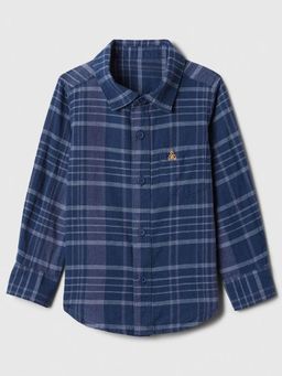GAP - Kids Navy Blue Checks Shirt