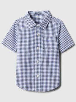 GAP - Kids Blue Checks Shirt