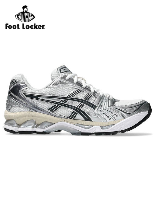 ASICS GEL-KAYANO 14 Unisex White Grey Sneakers