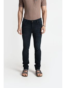 Crocodile - Dark Blue Men 5 Pocket Denim Pant