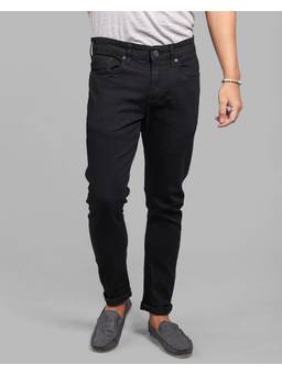 ROOKIES - Black Low-Rise Ankle Length Stretch Comfortable Jeans