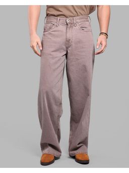 ROOKIES - Light Brown Extra Loose Fit Comfortable Jeans