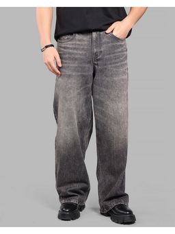 ROOKIES - Charcoal Extra Loose Fit Elegant Jeans