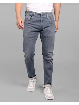 ROOKIES - Petrol Low-Rise Ankle Length Stretch Stylish Jeans