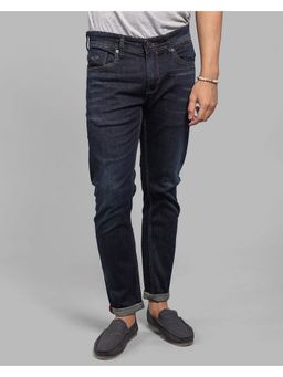 ROOKIES - Dark Blue Low-Rise Ankle Length Stretch Modern Jeans