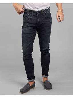 ROOKIES - Med Blue Low-Rise Ankle Length Stretch Elegant Jeans