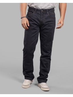 ROOKIES - Med Blue Mid-Rise Comfort And Straight Fit Stretch Fashion Jeans