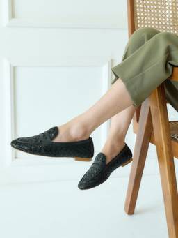 Fizzy Goblet - Black Power House Loafer Shoes