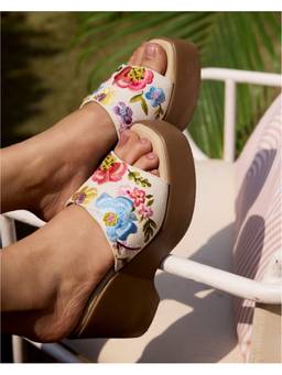 Fizzy Goblet - Multi-Color-The Spring Fling Wedges Heels