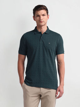 Arrow Sports - Blue All Over Printed Regular Polo T-Shirt