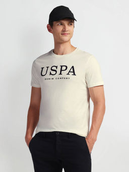 U.S. Polo Assn. Denim Co. - White Brand Graphic Slim Fit T-Shirt