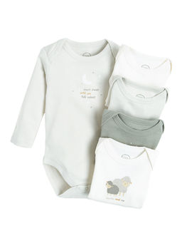 COOL CLUB - Smyk Boy Multi-Color Knitted Bodysuits (Pack of 5)