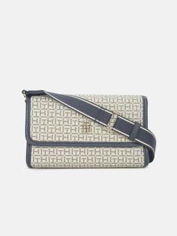 Tommy Hilfiger - Logo Beige Polyurethane Sling Bag