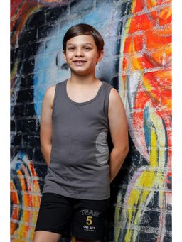 ONE SKY - Boys Sleeveless Printed Cotton Vest