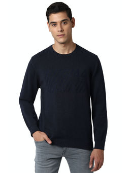 Allen Solly - Navy Blue Sweater
