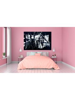 The Art House - Black & White Minimal Abstract Painting Print