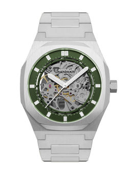 Earnshaw - Drake Skeleton Automatic Green Round Dial Mens Watch - ES-8142-33 (M)