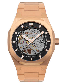 Earnshaw - Drake Skeleton Automatic Black Round Dial Mens Watch - ES-8142-55 (M)