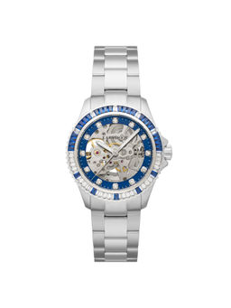 Earnshaw - Ladies Martineau Crystals Automatic Skeleton MOP Dial Womens Watch - ES-8275-22 (M)
