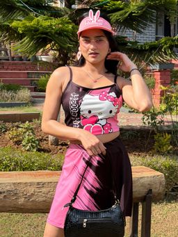 Tandul - Women Hello Kitty Skirt Set